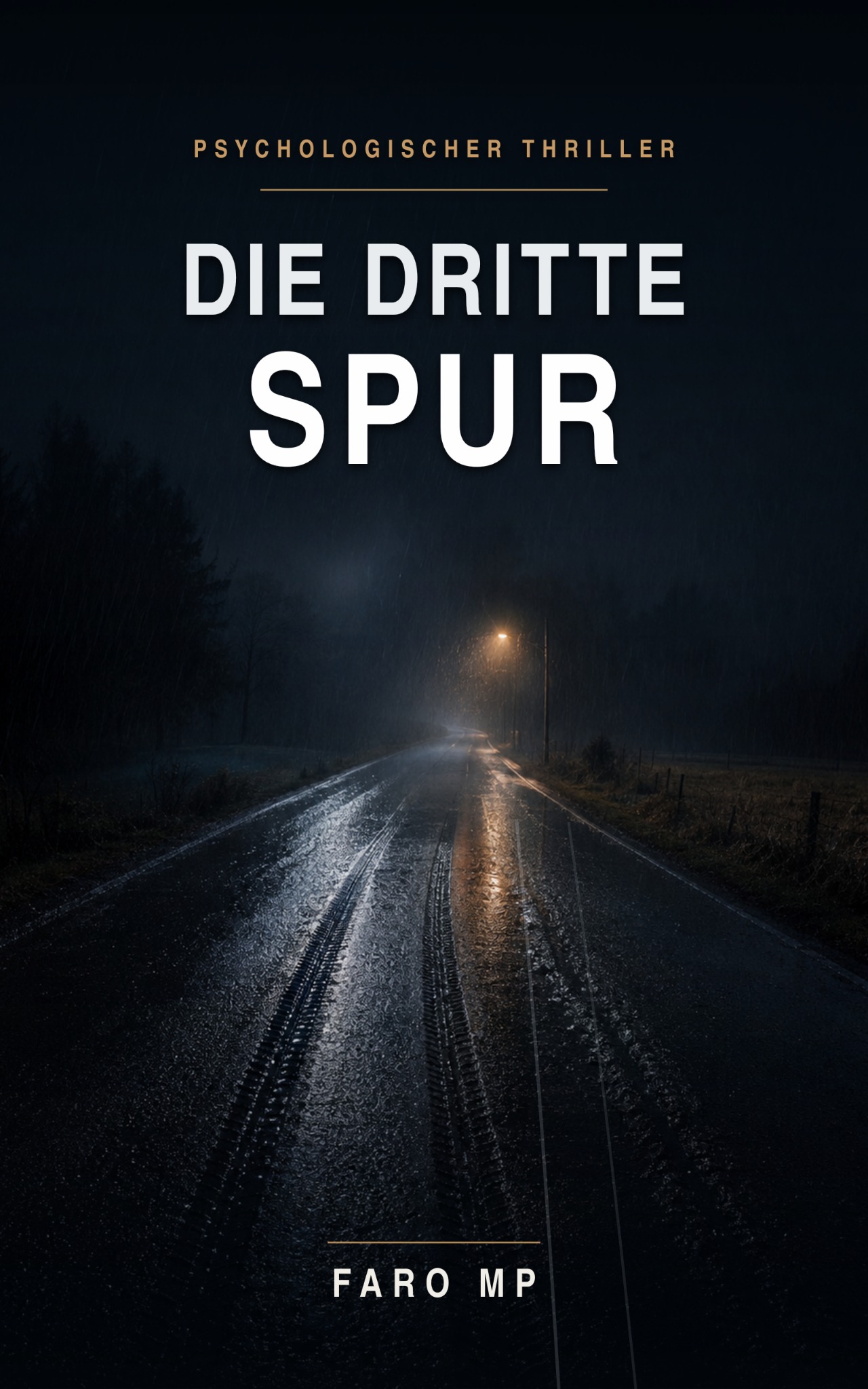 eBook-Cover: Die dritte Spur, psychologischer Thriller von FARO MP